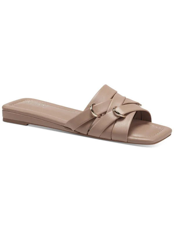 Luxurious and comfortable women's shoe options for special occasionsIVY Womens Faux Leather Open Toe Flatform Sandals