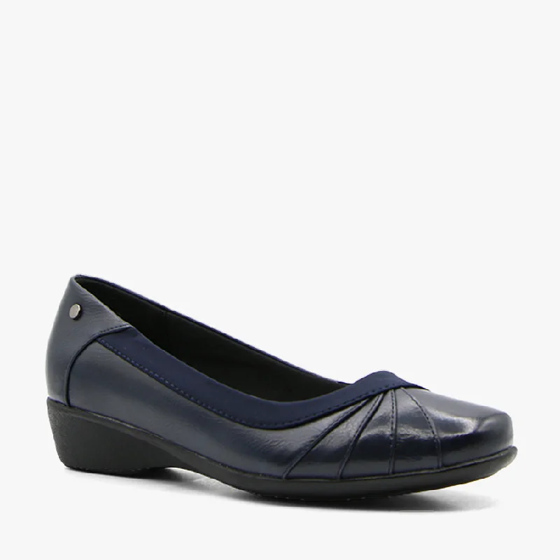 Stylish and supportive women's shoes for high archesKIBBLE NAVY