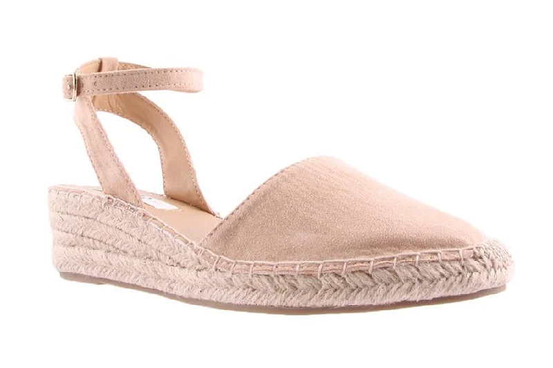 Practical and stylish women's shoes for travelLINNEY NUDE SUEDE