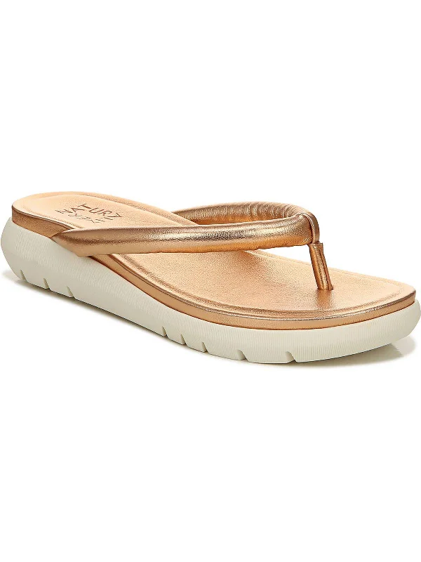Versatile and stylish women's shoes for all occasions and seasonsLovelle Womens Faux Leather Slip On Wedge Sandals