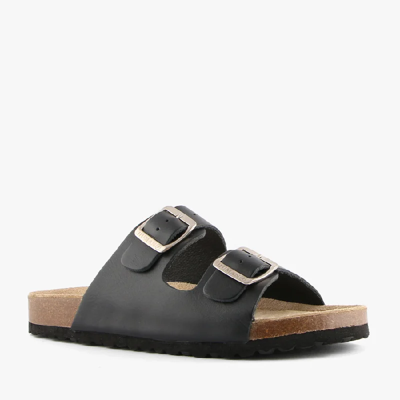Versatile and stylish women's shoes for city walksLYNX BLACK LEATHER