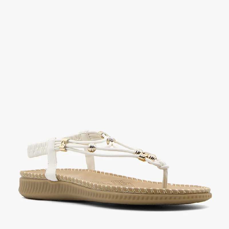 Feminine and dainty women's shoe designsLYRIC WHITE