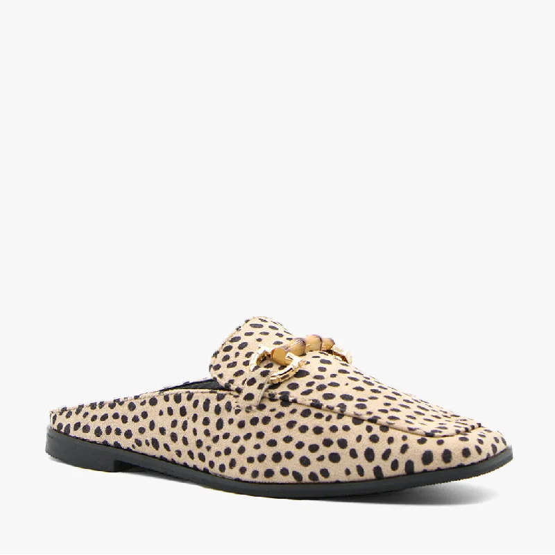 Comfy casual women's shoes for everyday wearMAB BEIGE/CHEETAH