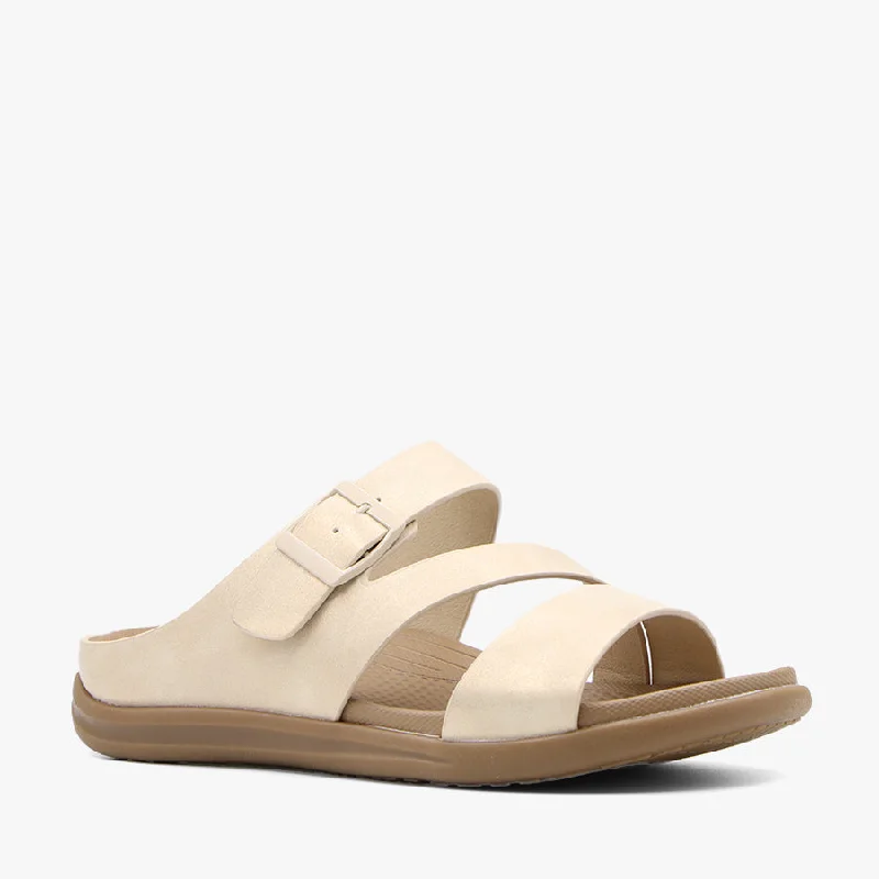 Elegant and sophisticated women's shoes for mature womenMALAI CHAMPAGNE