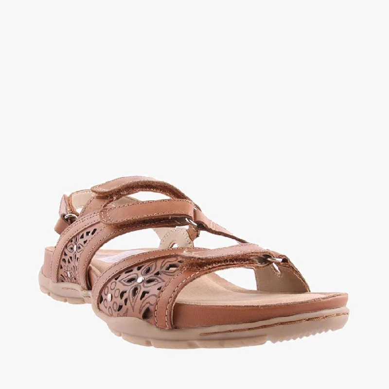 Comfy and stylish women's shoes for lounging around the houseMALU BROWN