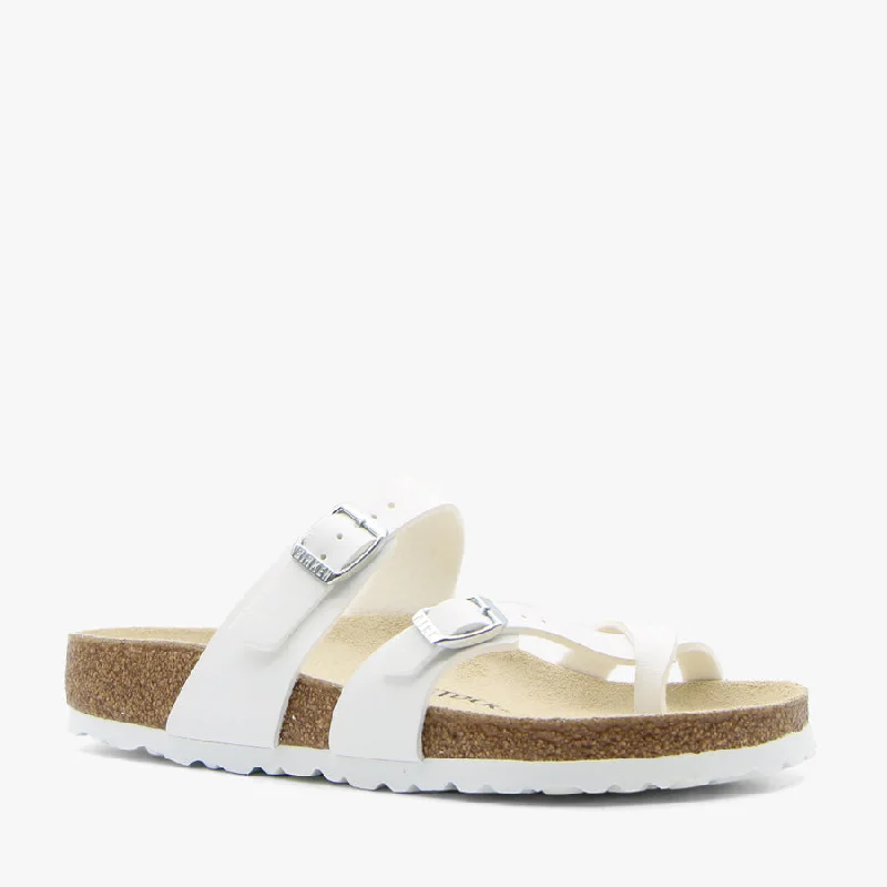 Versatile and stylish women's shoes for city walksMAYARI WHITE BIRKO-FLOR