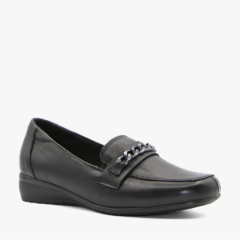 Chic and minimalist women's footwear trendsMYKONOS BLACK