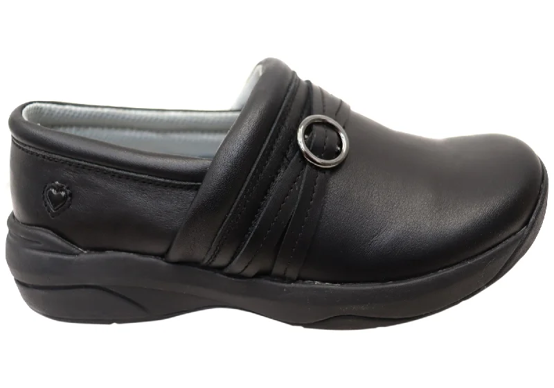 Chic and stylish women's shoes for summerNurse Mates Ceri Womens Comfortable Wide Fit Leather Slip On Shoes