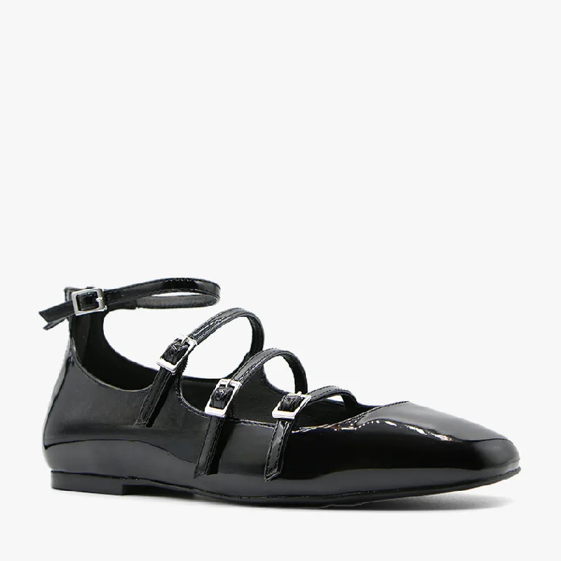 Chic and stylish women's shoes that complement every outfit and occasioODILE BLACK PATENT