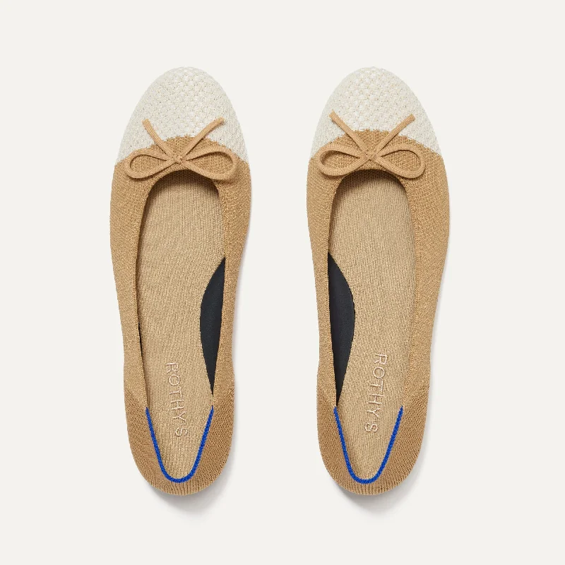 Durable and stylish women's shoes for active lifestylesThe Ballet Flat - Pearl