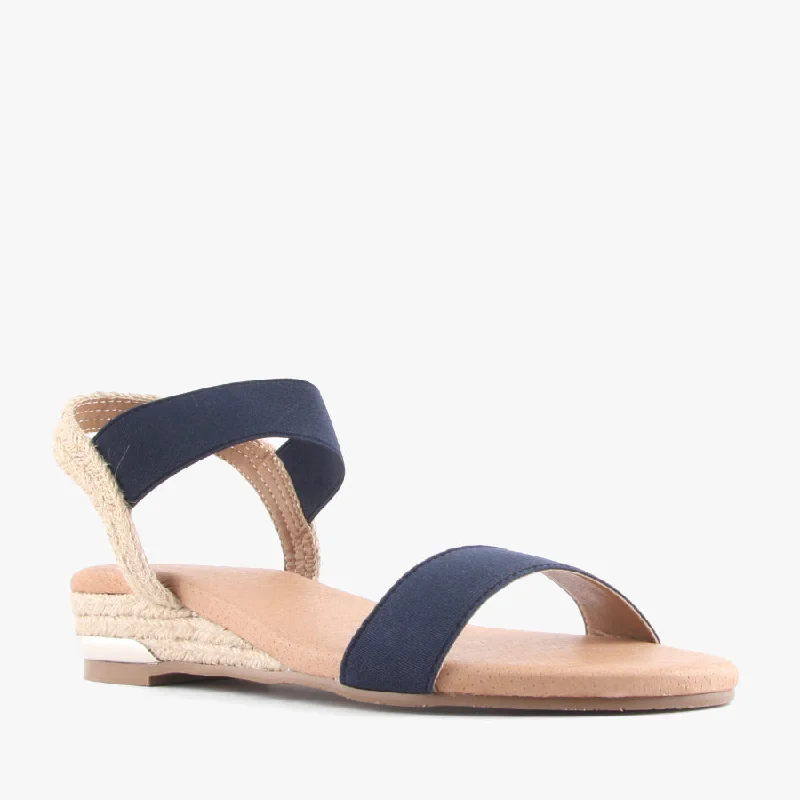 Feminine and dainty women's shoe designsPLATED NAVY