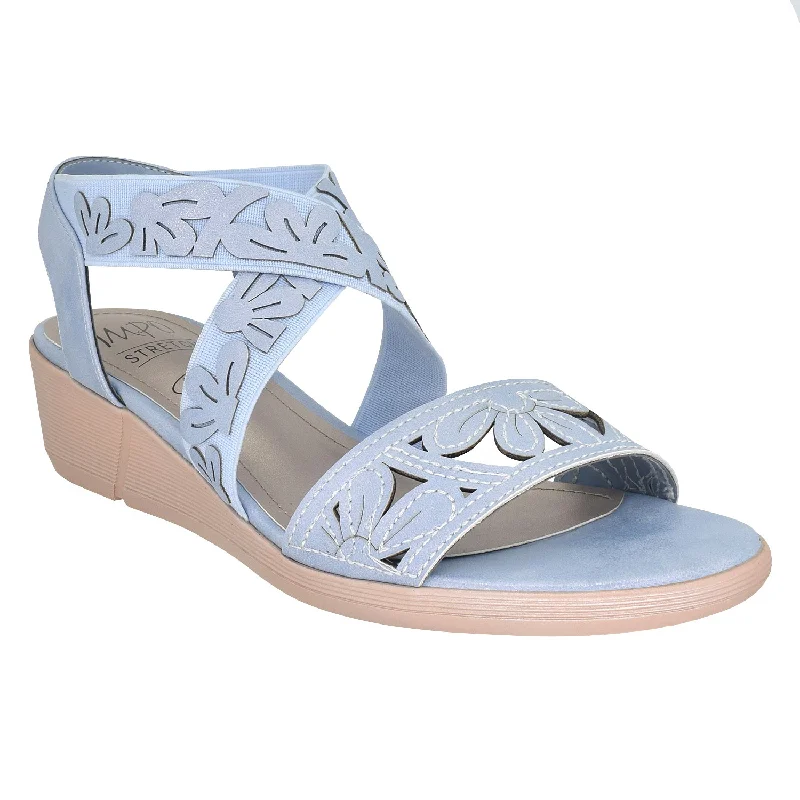 Durable and reliable women's shoesRainey Laser Stretch Elastic Sandal