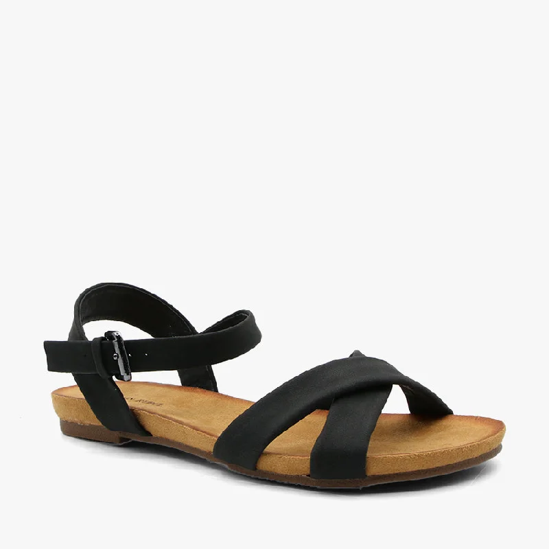 Bold and colorful women's shoes for making a statementROSE BLACK NUBUCK