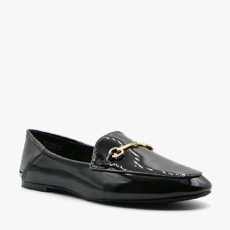 Classic and timeless women's footwear choicesROWDY BLACK PATENT