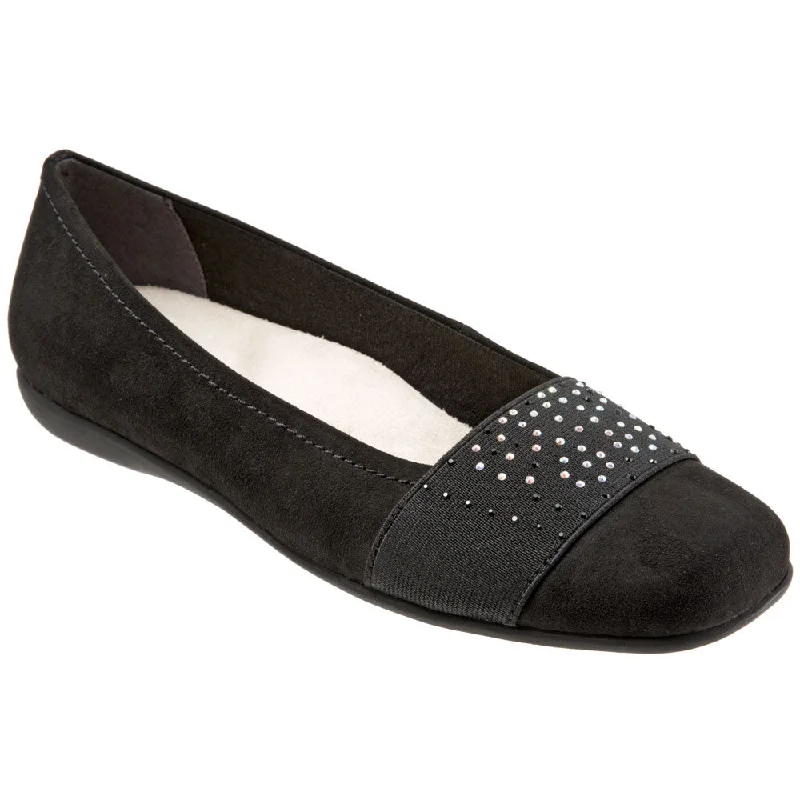 Flattering and stylish women's shoes for wide feetTrotters Samantha Black Micro (Women's)