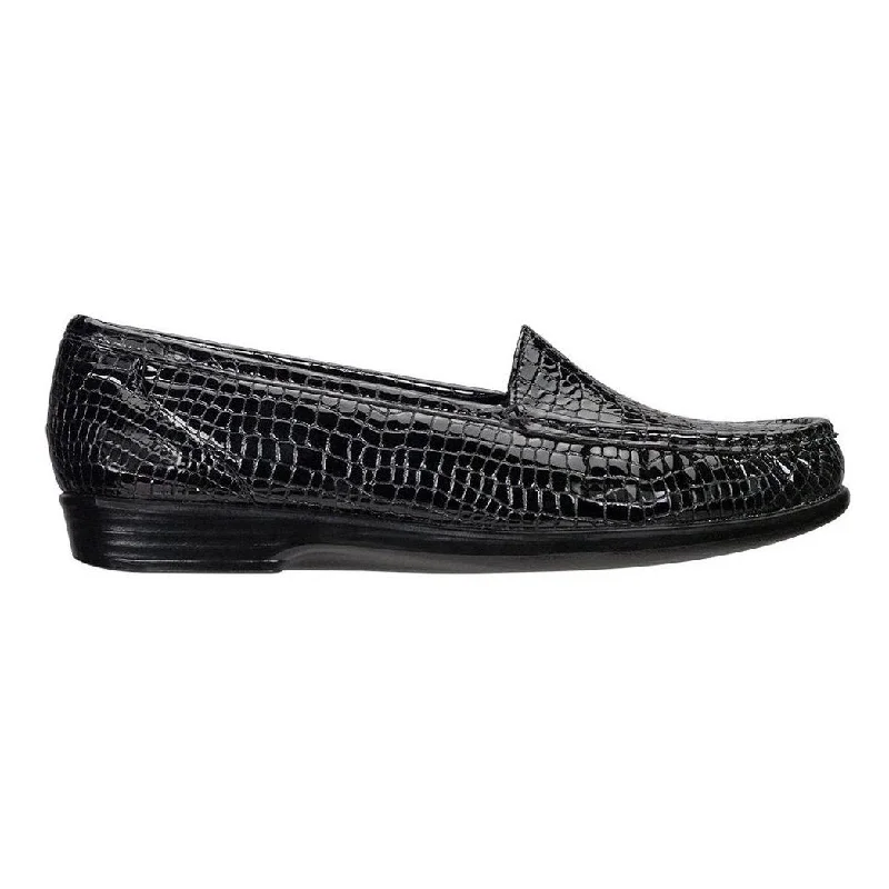 Versatile and stylish women's shoes for everyday chicSAS Women's Simplify Black Croc