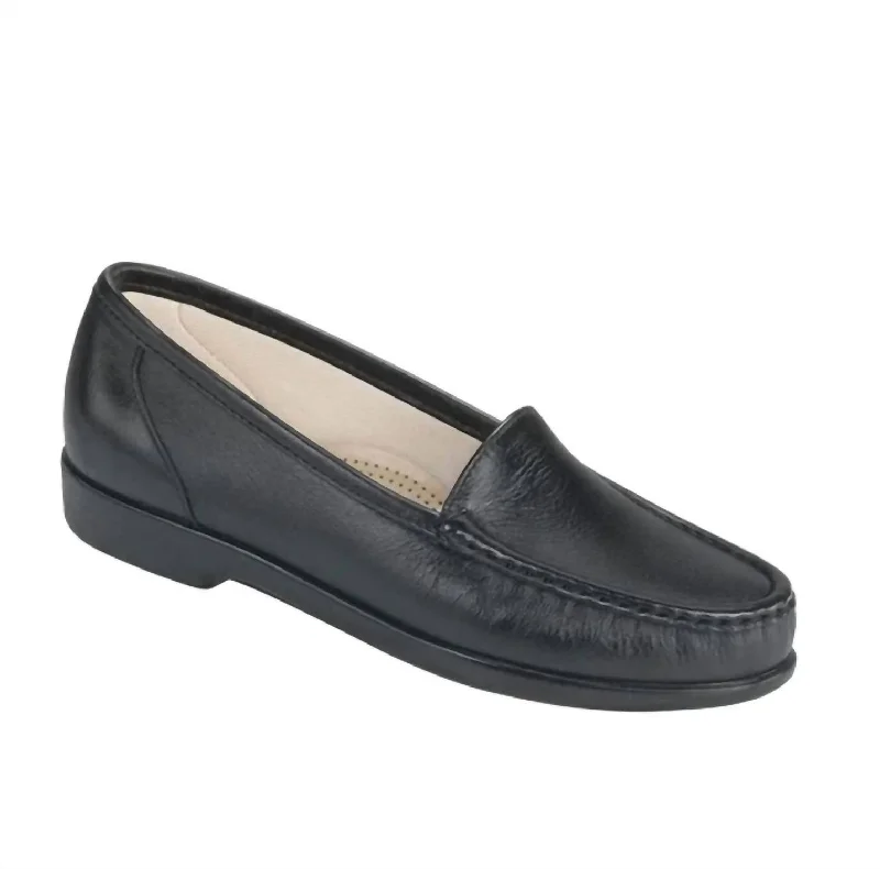 Stylish and supportive women's shoes for high archesSas Women's Simplify Shoes -  Narrow In Black