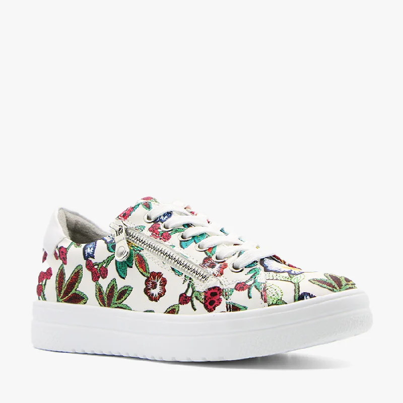 Colorful and vibrant women's shoe patternsSCARLETT WHITE/MULTI