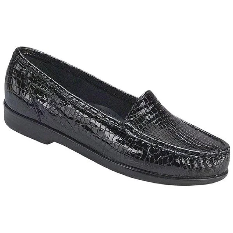 Durable and reliable women's shoesSAS Simplify Loafer Black Croc (Women's)