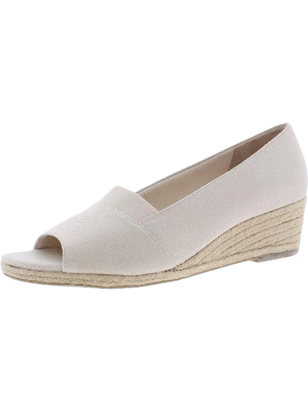 Timeless classic women's shoe designsSola Womens Slip On Open Toe Espadrilles