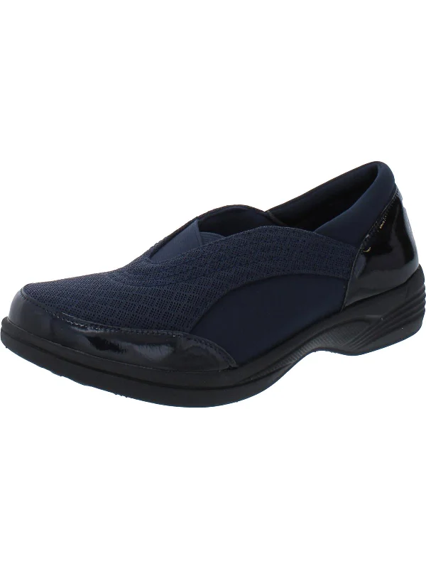 Effortlessly stylish women's shoe choicesSpontaneous Womens Patent Cushioned Slip-On Sneakers