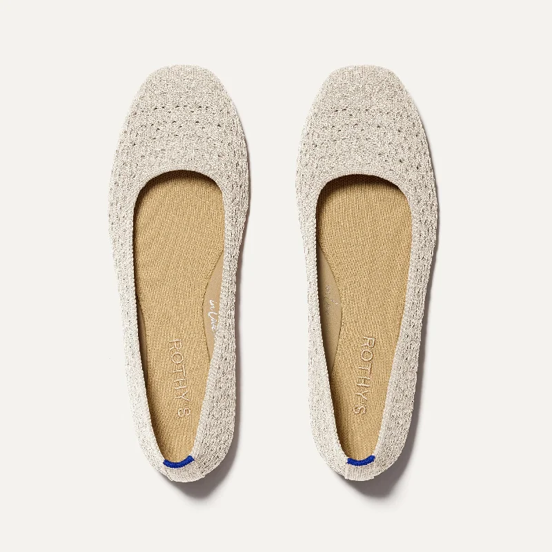 Vibrant and colorful women's shoe collectionsThe Max Square - Powder Crochet