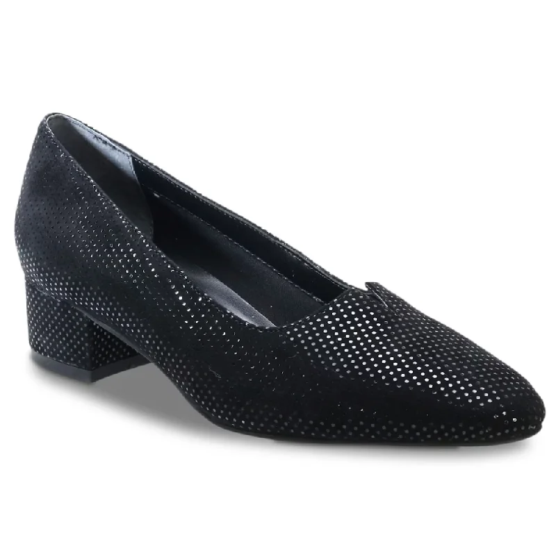 Bold and colorful women's shoes for making a statementDavid Tate Culture Black Mini Lizard Leather Pump (Women's)