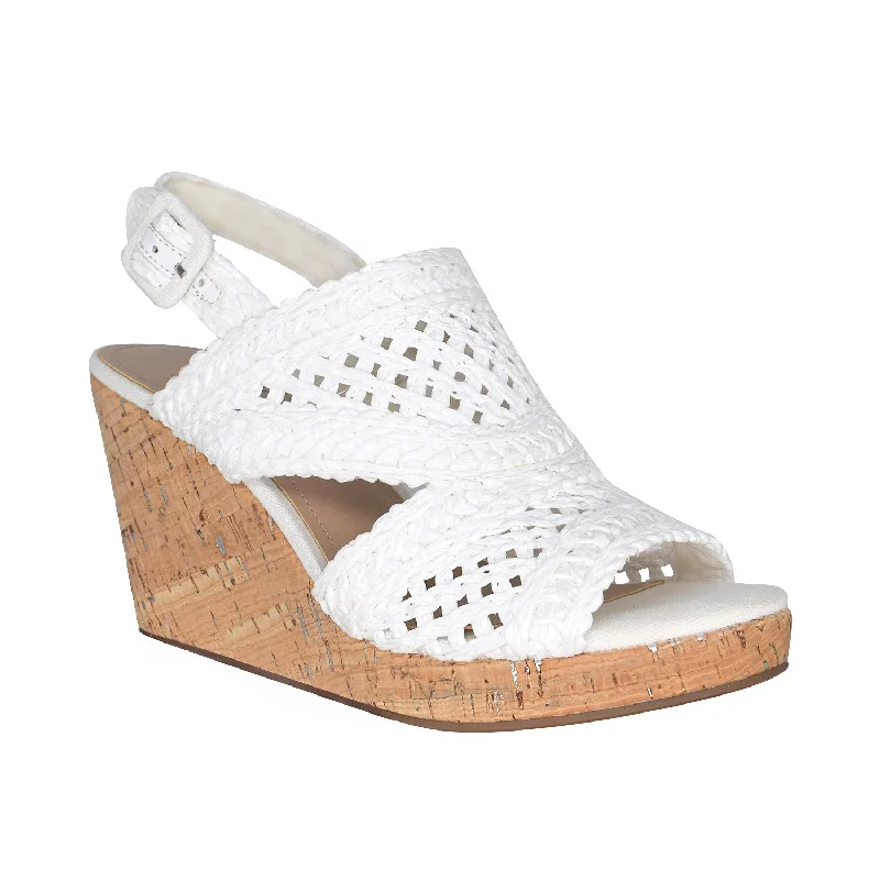 Timeless classic women's shoe designsTeangi Woven Raffia Wedge Sandal with Memory Foam