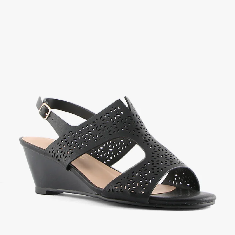 Stylish and supportive women's shoes for high archesTENDER BLACK