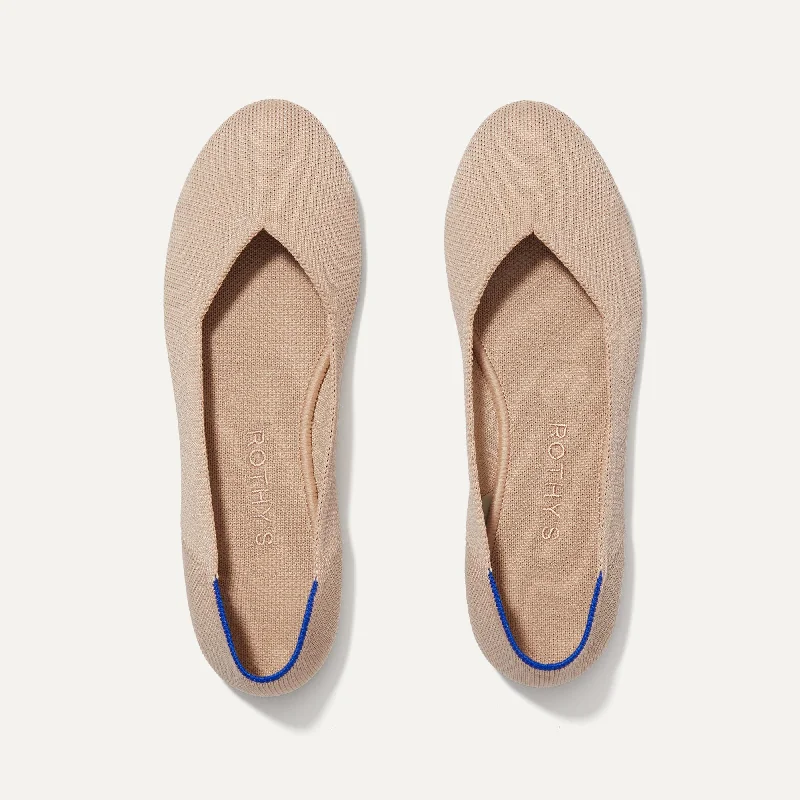 Stylish and affordable women's shoesThe Flat - Ecru