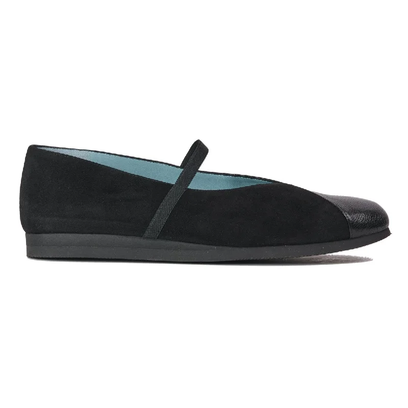Chic and stylish women's shoes for graduation ceremoniesThierry Rabotin Women's Argentina Black Metal Suede