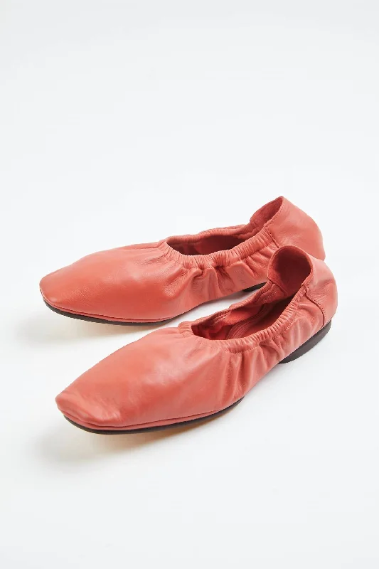 Exotic and bold women's shoe designsTravel Ballerina In Coral