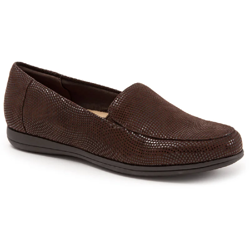 Chic and stylish women's shoes that complement every outfit and occasioTrotters Deanna Slip-On Brown Mini Dots (Women's)