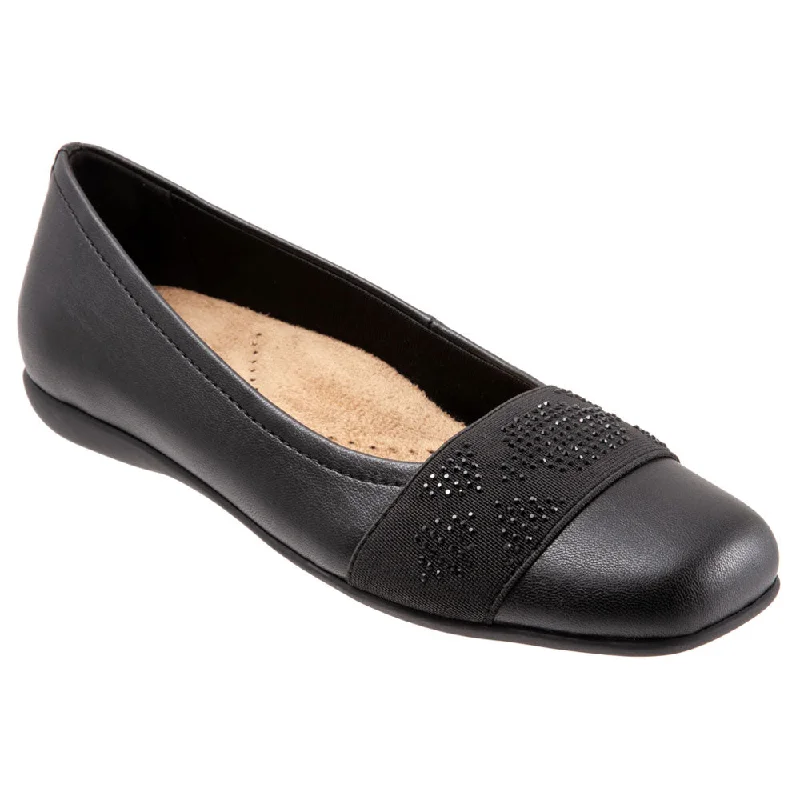 Stylish and elegant women's shoes for weddingsTrotters Samantha Black Gem (Women's)