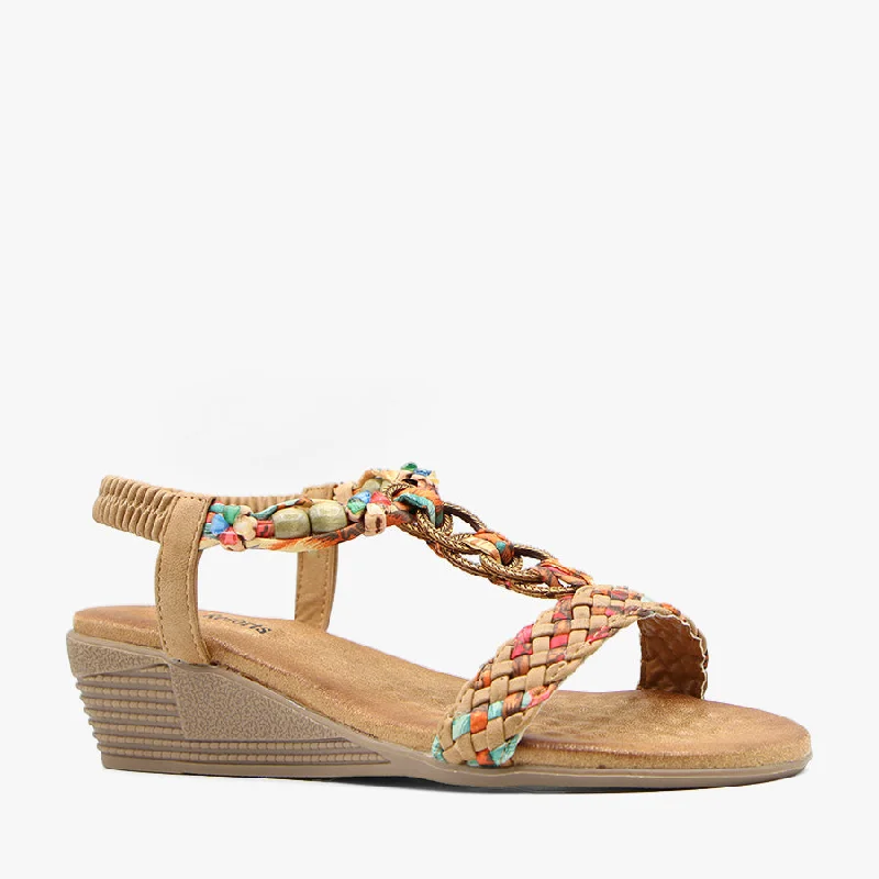 Elegant and sophisticated women's shoes for any formal eventURSA TAN