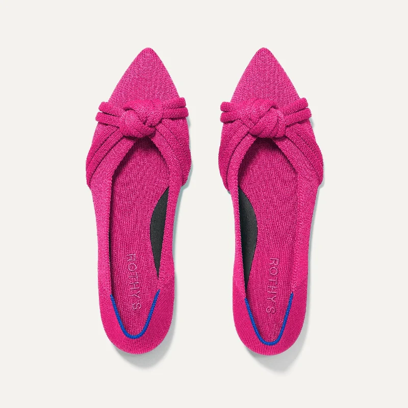 Elegant and sophisticated women's shoes for dinner datesThe Knot Point II - Starfish Pink