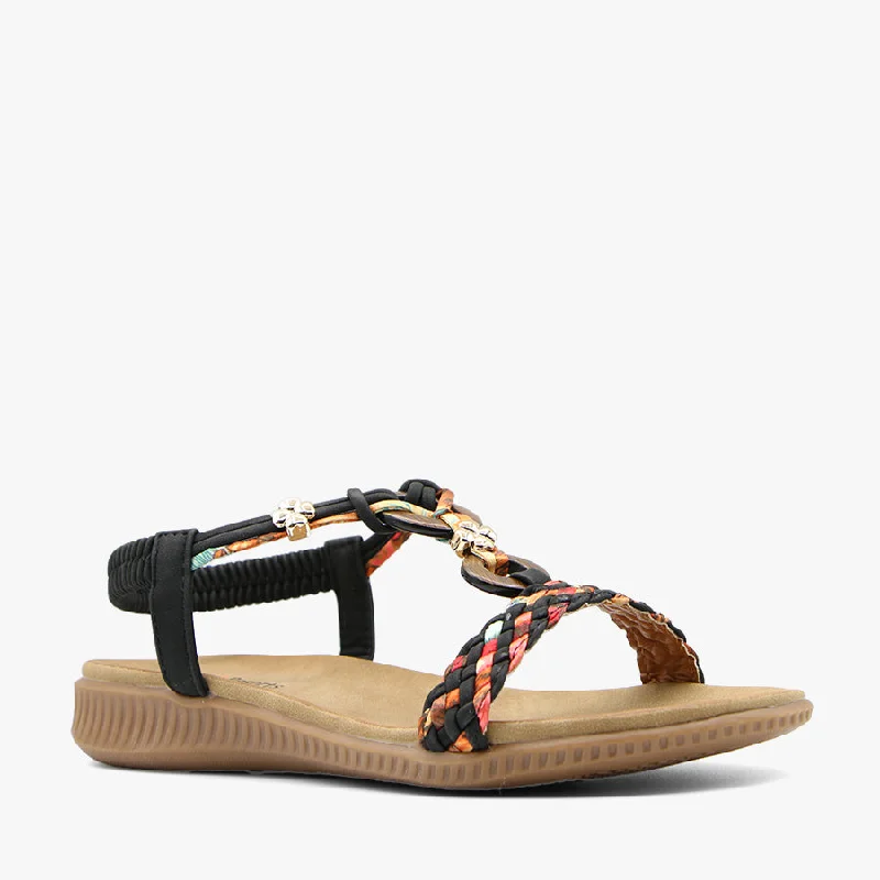 Sleek and modern women's footwear optionsXTRA BLACK MULTI