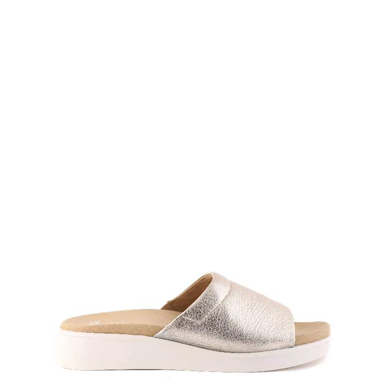 Comfy and stylish women's shoes for everyday elegance21405 Platinum