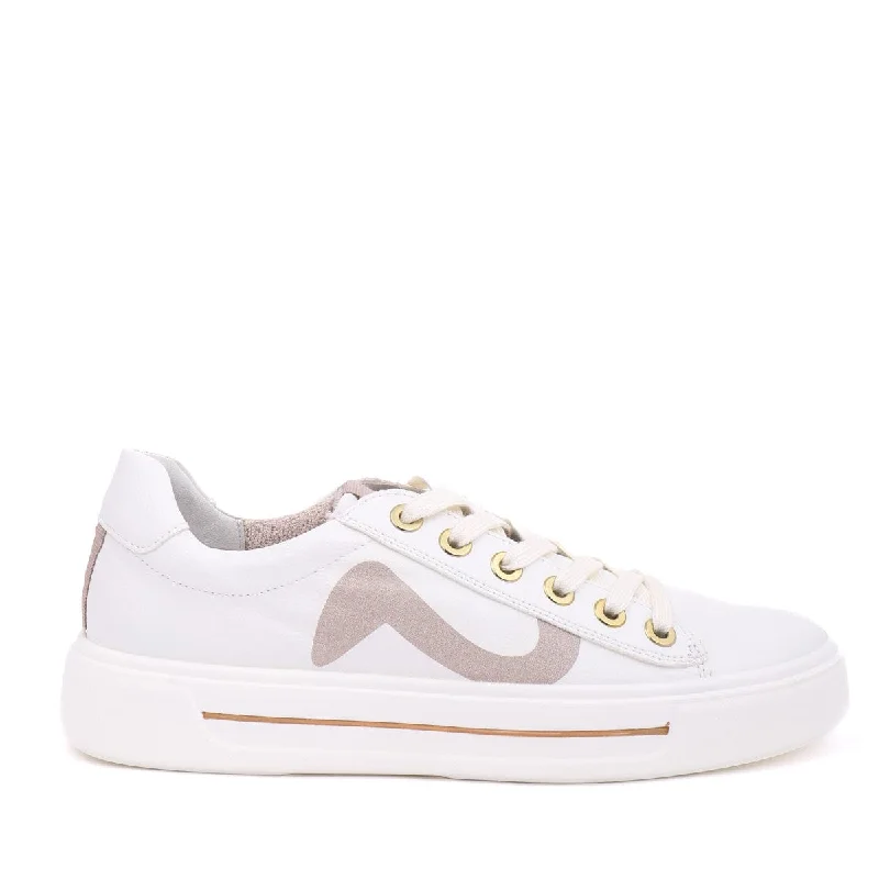 Chic and stylish women's shoes for summer27402 Logo White/Sand