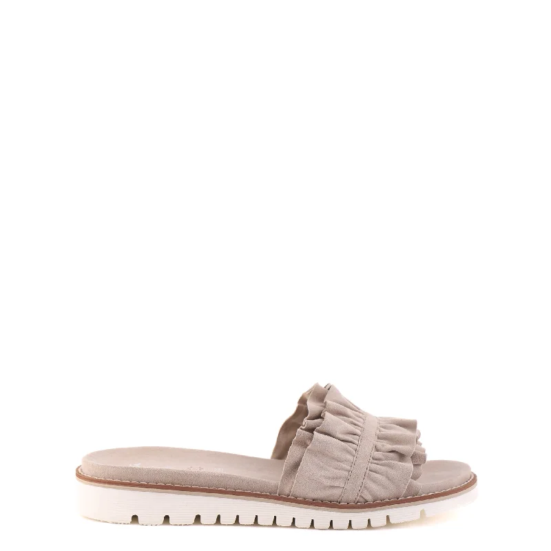 Stylish and supportive women's shoes for plantar fasciitis28121 Sand Suede