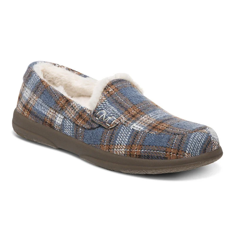 BLUE PLAID