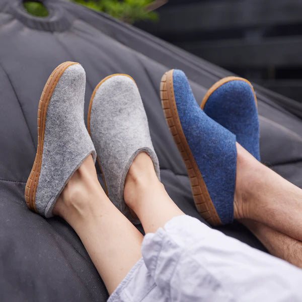 Elegant and refined women's shoe designsGLERUPS SLIP-ON, HONEY RUBBER