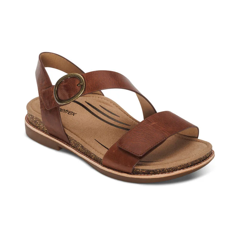 Stunning and eye-catching women's footwearAETREX TAMARA WALNUT