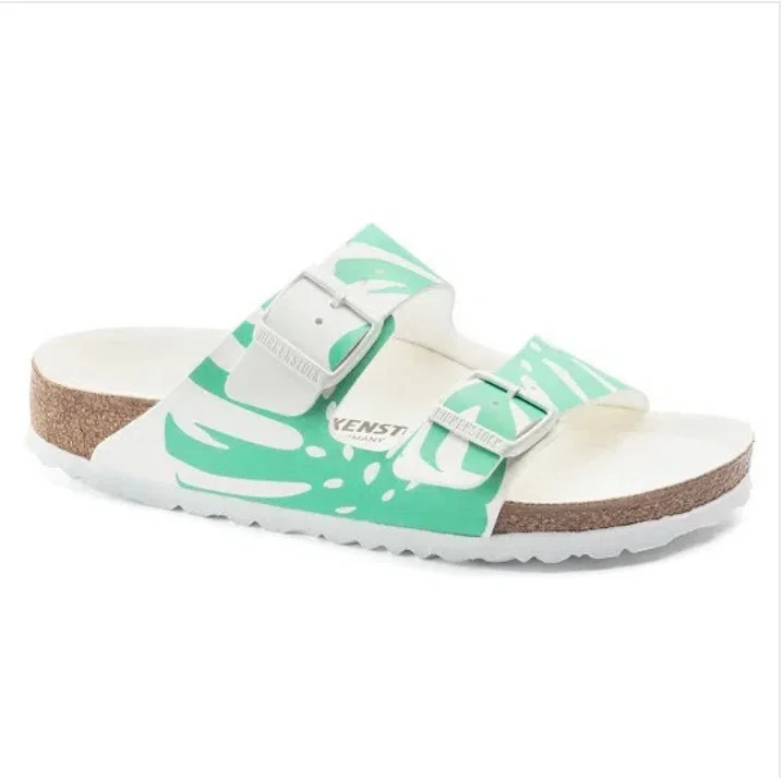Elegantly crafted women's shoesArizona - Monstera White/Bold Jade