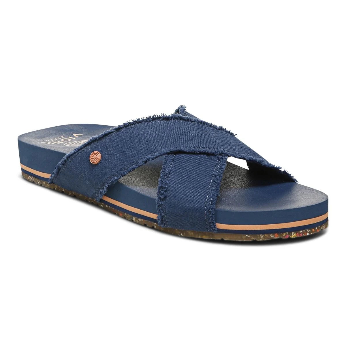 Flattering and stylish women's shoes for wide feetBoardwalk Panama Navy