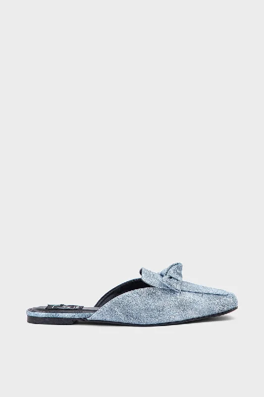 Comfy and stylish women's shoes for walkingCasual Mule IC8513-Blue