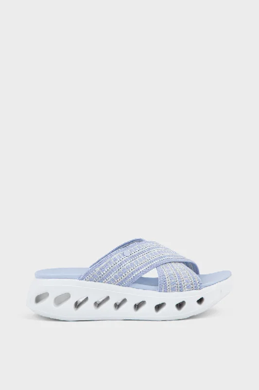 Elegant and refined women's shoe designsComfort Slip On IK0032-Blue