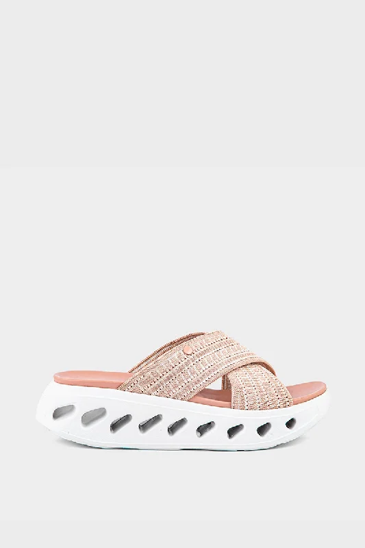 Comfy and cozy women's shoes for loungingComfort Slip On IK0032-Pink