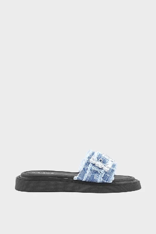 Timeless and elegant women's shoe classicsComfort Slip On IK0034-Blue