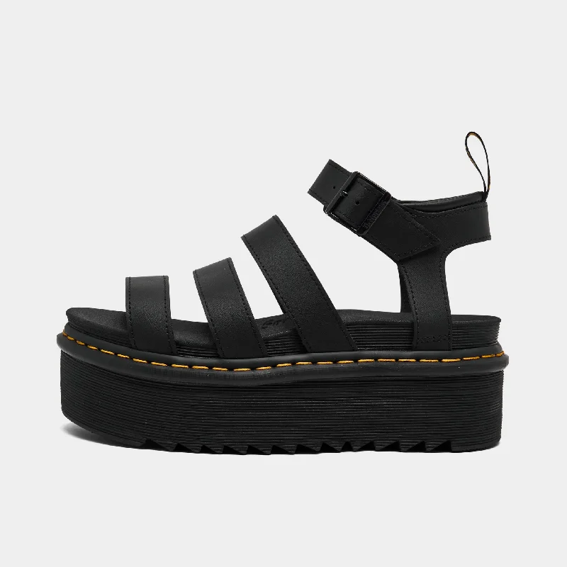 Durable and stylish women's shoes for active lifestylesDr. Martens Women's Blaire Quad Hydro Sandal / Black